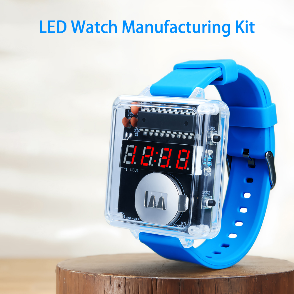 Electronics Repair School - DIY ชุดอิเล็กทรอนิกส์ LED หลอดดิจิตอลนาฬิกาชุดนาฬิกา Creative School