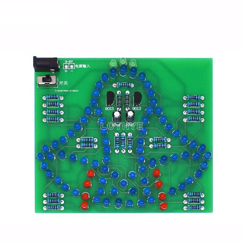 DC 3-5V DIY LED Swing Wind Chi - Electronics Repair School บทวิจารณ์และราคา
