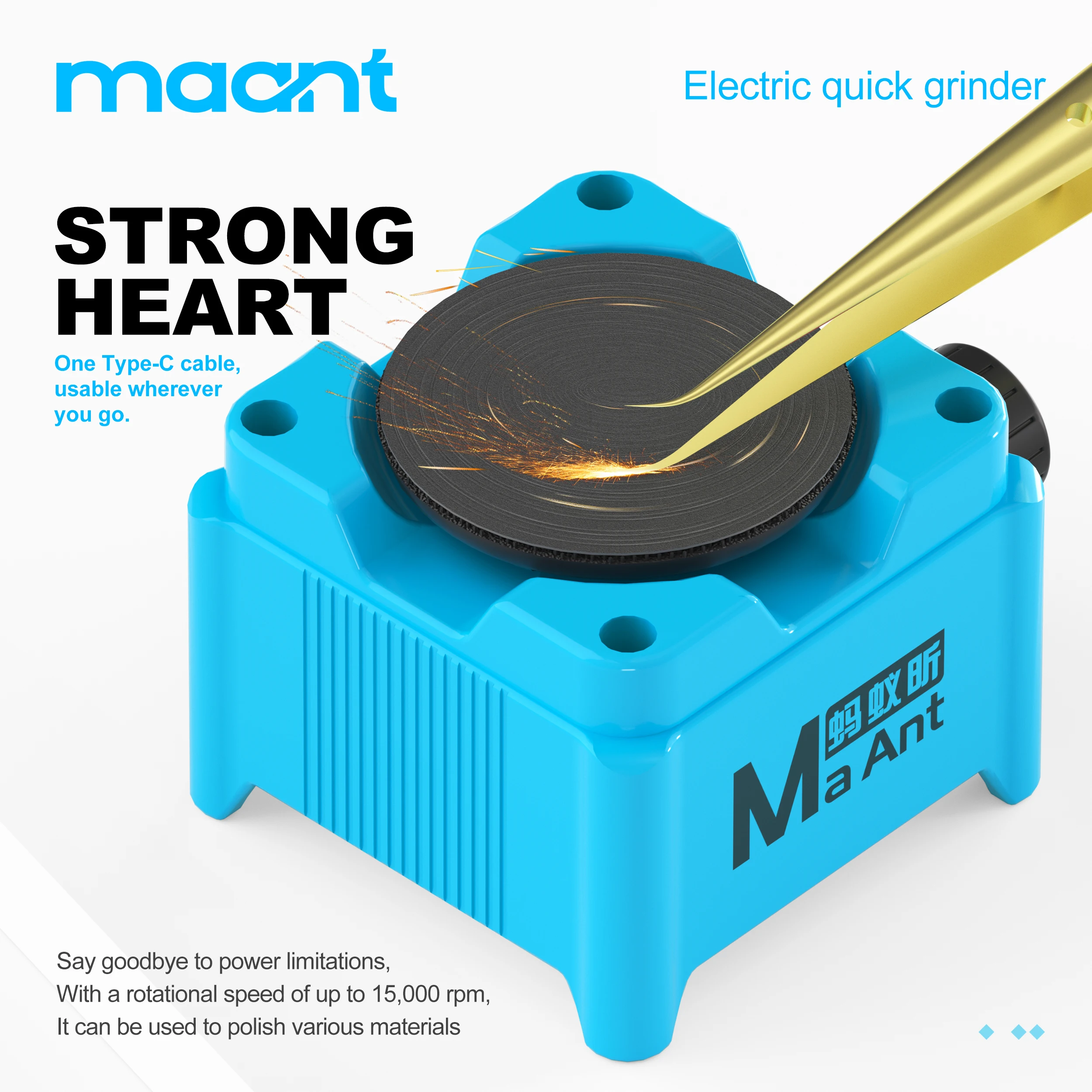 เครื่องเจียรไฟฟ้า MaAnt KM1 70 - Electronics Repair Tools บทวิจารณ์และราคา