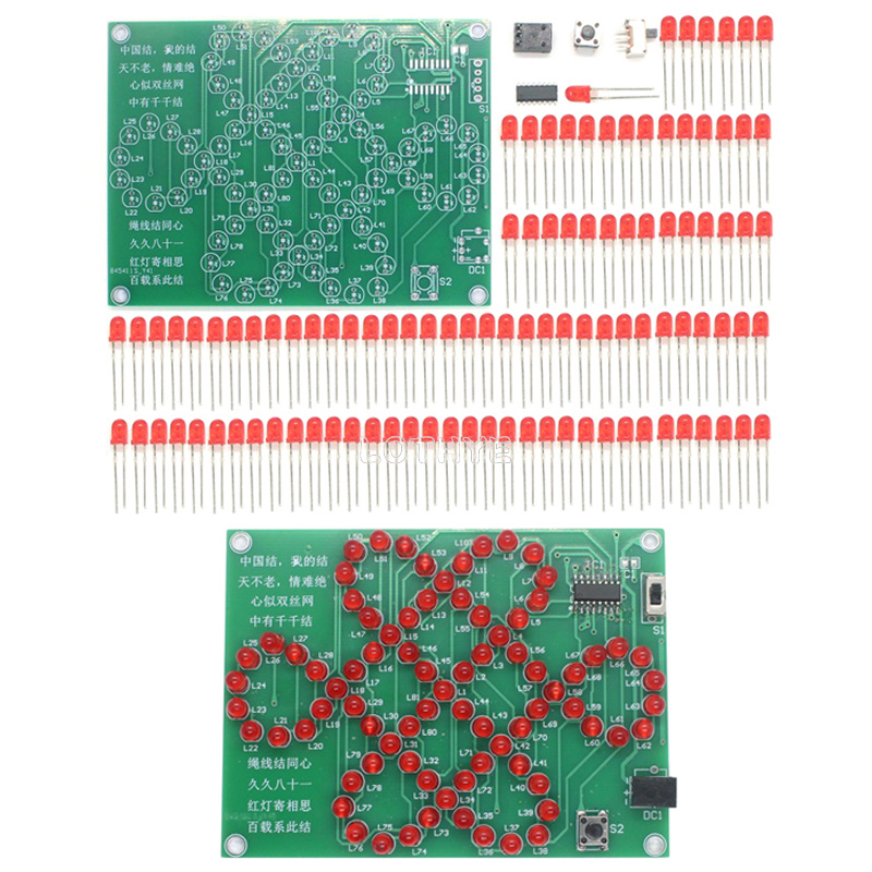 ไฟ LED ไหลปมจีน DIY ชุดอิเล็กท - Electronics Repair School บทวิจารณ์และราคา