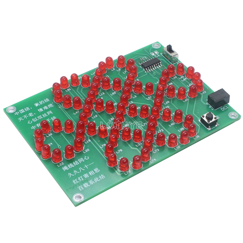 ไฟ LED ไหลปมจีน DIY ชุดอิเล็กท - Electronics Repair School บทวิจารณ์และราคา