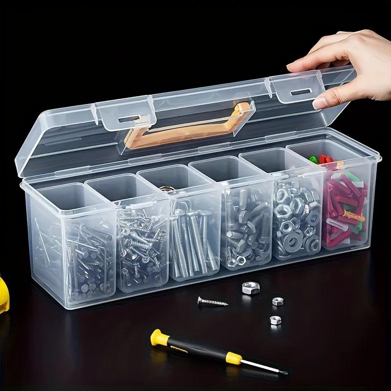 กล่องเก็บของใส 7 ชิ้น ชุดกล่อง - Electronics Repair Garage บทวิจารณ์และราคา